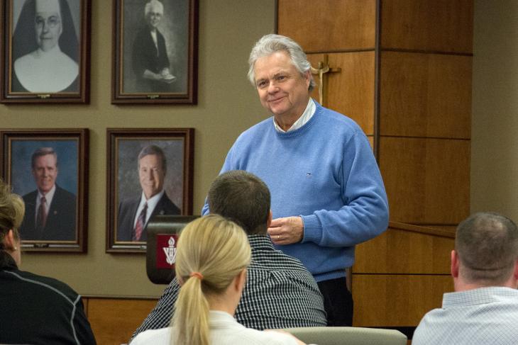 Tom Thibodeau Reflects On Viterbo's Servant Leadership Journey ...